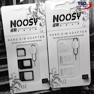 Bộ SIM Card Adapter 4 trong 1 Nano Micro SIM Adapter