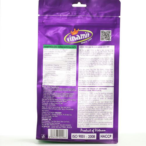 Trái cây sấy Vinamit gói 250g