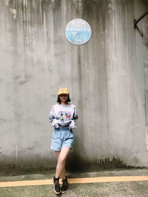 Giày da cao cổ nữ retro vintage buộc dây ( tặng quà) (sẵn rêu 37) -v01