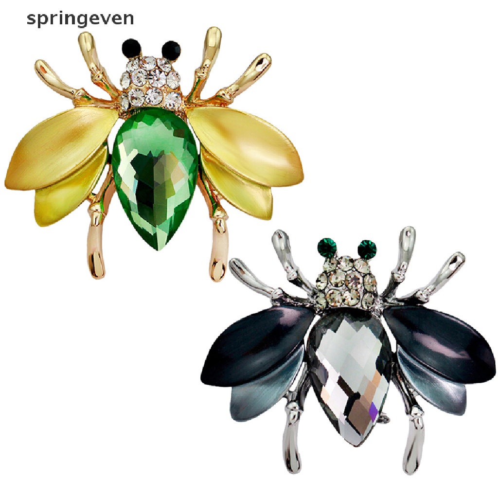 springeven New Cute Bee Pin Brooch Gift Women Jewelry Party Brial Wedding Accessory Fashion RFT