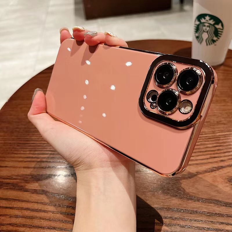 Sang Trọng Ốp Điện Thoại Mạ Điện Chống Sốc Cho IPhone 13 pro max 12 11 pro max x xs xr xsmax 7 plus 8 plus se2020 se2022