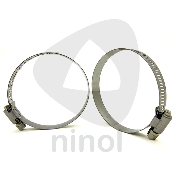 Cổ dê Inox - đai xiết ống siết 27-70mm xâu 10 cái