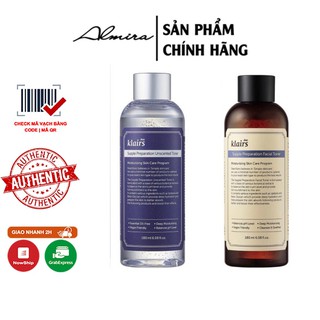 Toner Dear, Klairs | Supple Preparation Toner Nước Hoa Hồng Cân Bằng Da Klairs