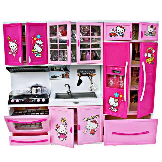 Hộp Đồ Chơi Nhà Bếp Hello Kitty Loại To Nhất