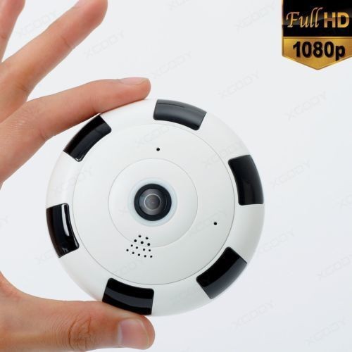 [🎁 Tặng thẻ nhớ] Camera wifi ốp trần V380 Panorama VR 360° - Xem toàn cảnh 3D,không dây, góc quay 3D siêu rộng