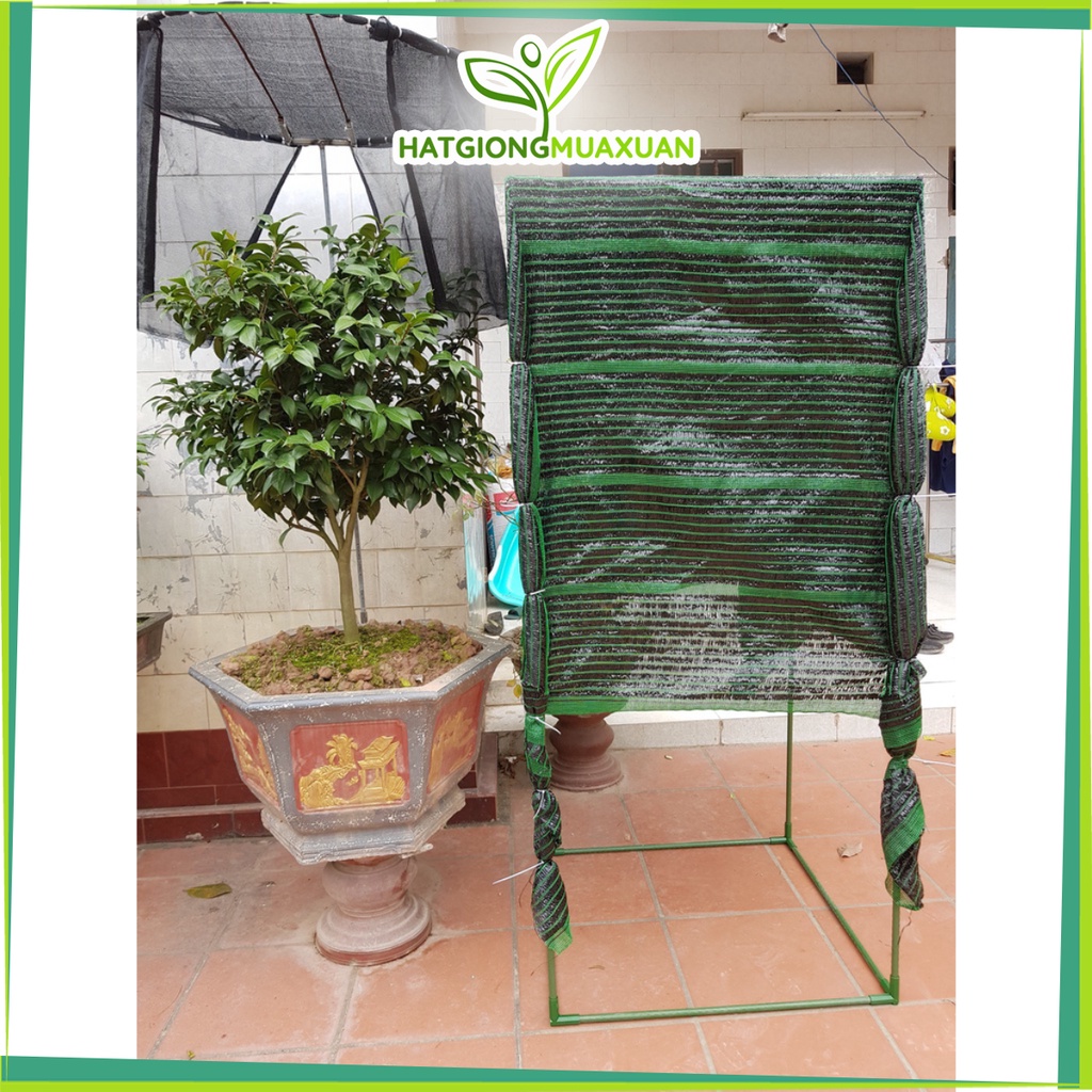 Bộ che nắng cây trồng, chống nắng cho cây trồng (KT 2.1x0.9m, 1.8x0.7m, 1.5x0.6m), che nắng hoa trà, che nắng hoa hồng.