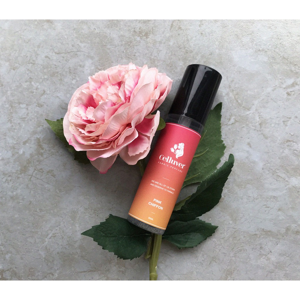 Nước hoa vải/Fabric Perfume - Celluver Pink Chiffon 70ml - Hương trái cây ngọt ngào | BigBuy360 - bigbuy360.vn