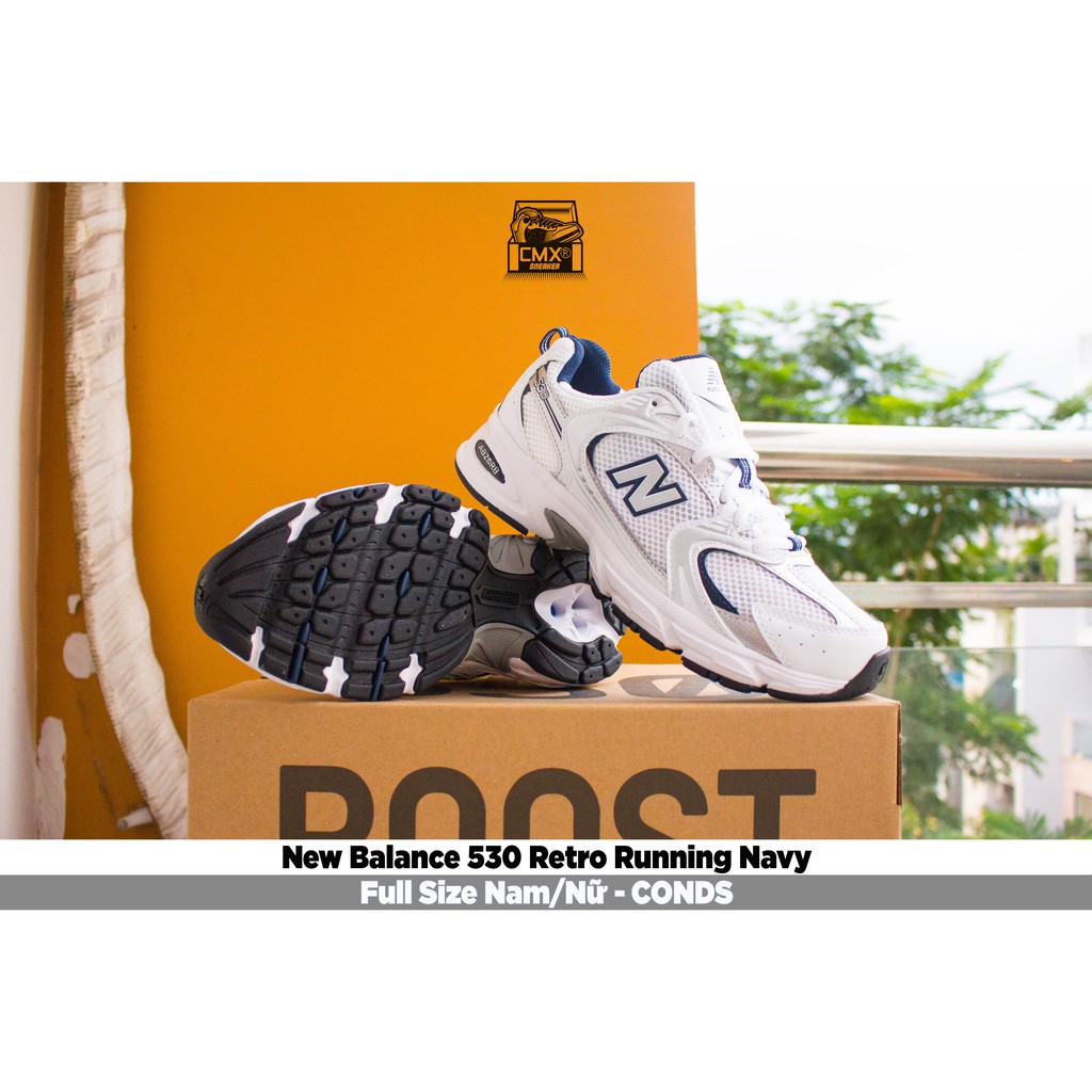 😘 [ HÀNG CHÍNH HÃNG ] Giày New Balance 530 Retro Running Navy ( MR530SG ) - HÀNG CHÍNH HÃNG 100%