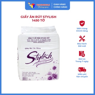 Giấy ăn rút stylish việt 1450 tờ - siêu tiết kiệm