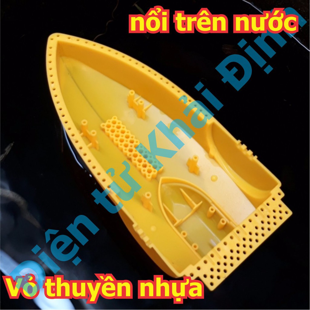 vỏ cabin, thuyền nhựa mô hình đồ chơi chế tàu, thuyền điều khiển từ xa 190*85*52mm kde5494