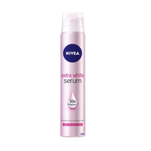 Xịt ngăn mùi Nivea Serum trắng mịn  100ml