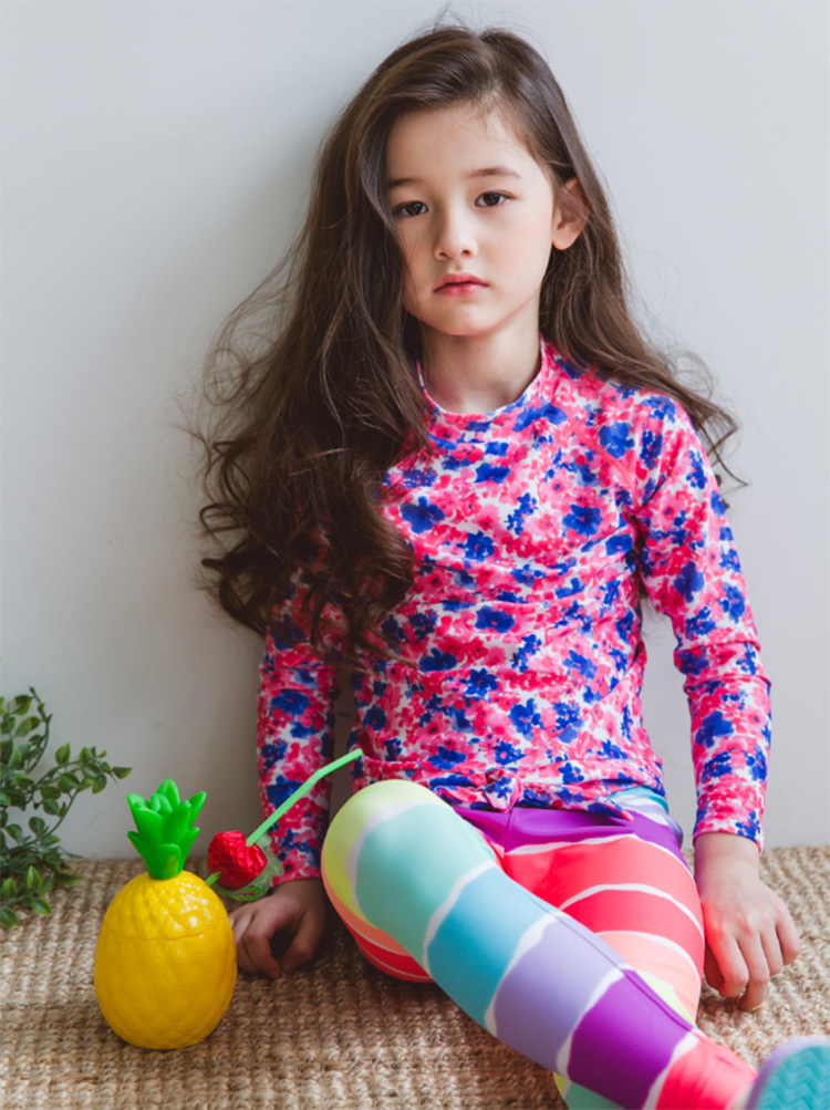 Bộ Đồ Bơi In Họa Tiết Xinh Xắn Cho Bé Gái | BigBuy360 - bigbuy360.vn