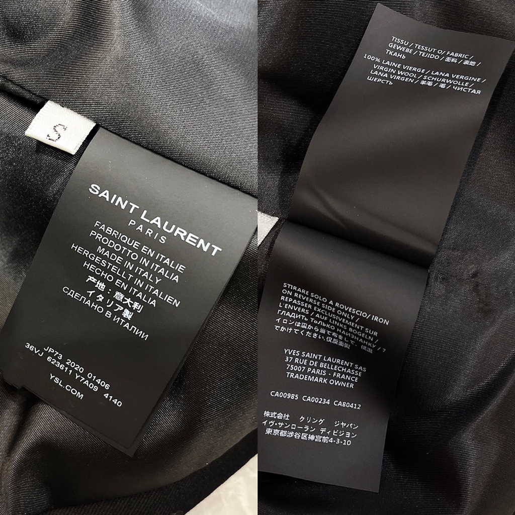 Áo khoác nữ dáng ngắn thời trang cao cấp YSL phong cách sang trọng