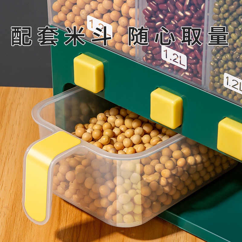 Thùng Đựng Gạo  Thùng Đựng Mì Tự Động, Thùng Đựng Hạt Đa Chức Năng inse