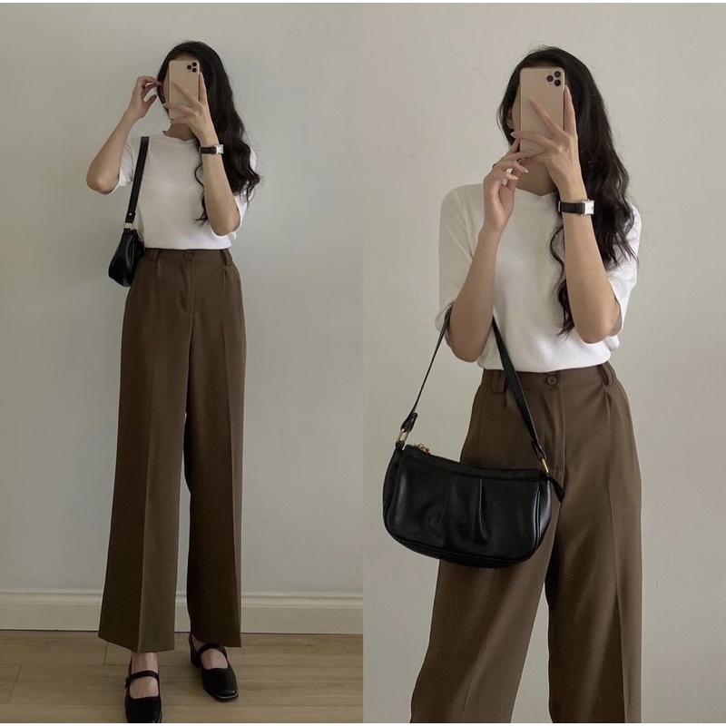 Áo Len trơn mịn cổ tròn hàng QC | BigBuy360 - bigbuy360.vn