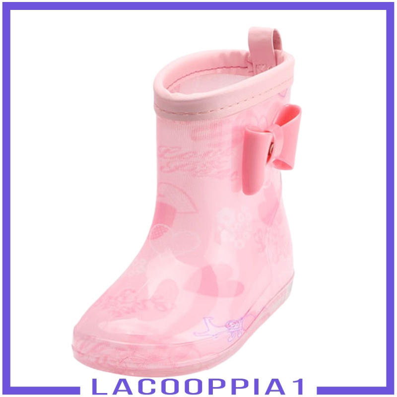 [LACOOPPIA1] PVC Waterproof Rain Boot Breathable Durable Easy-on