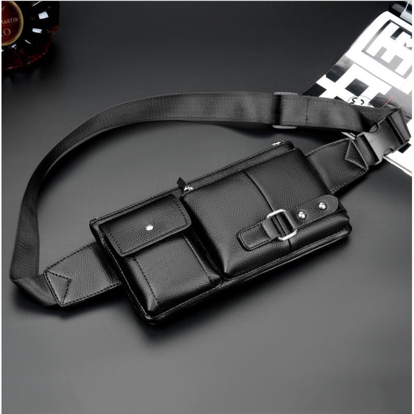 Túi Đeo Hông Da Cao Cấp -Chống Nước, Nhiều Ngăn Tiện Dụng [ Mã : DAUT6k ] | BigBuy360 - bigbuy360.vn