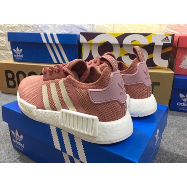 >ẢNH THẬT-HÀNG THẬT< Giày Sneaker NMD Raw Pink nam nữ !@! | :