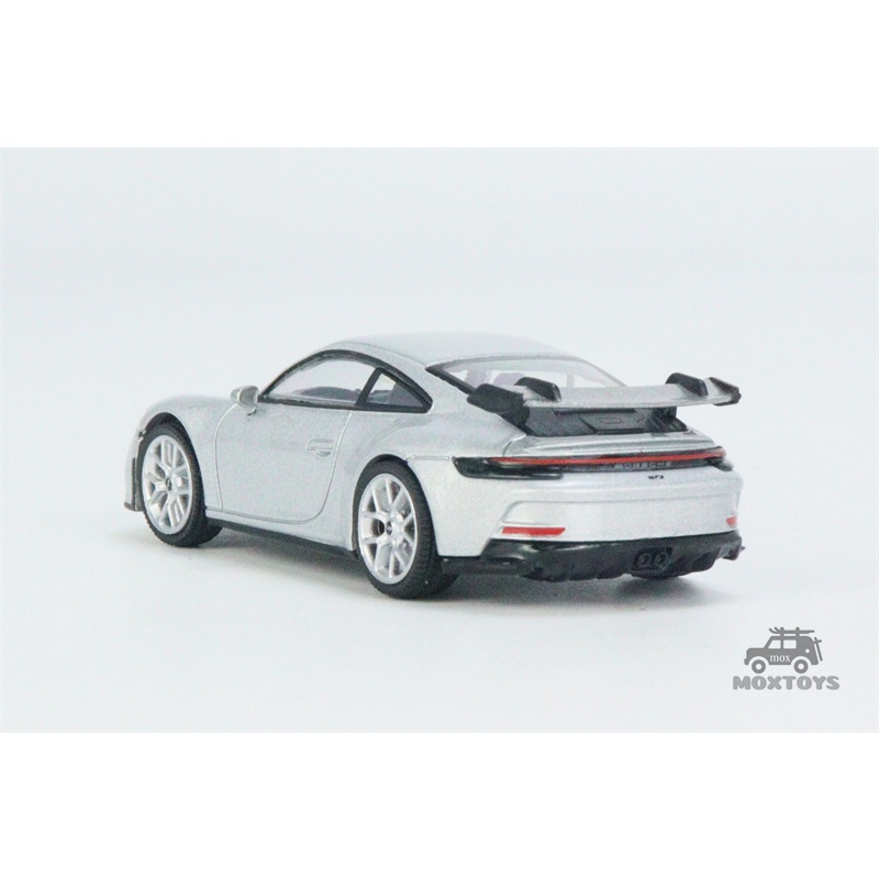 Mô Hình Xe Hơi Porsche 911  GT3 GT Màu Bạc Tỉ Lệ 1: 64