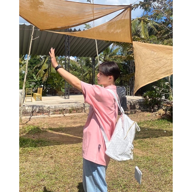 Balo Edmond Mansion-Size L mẫu trắng trơn