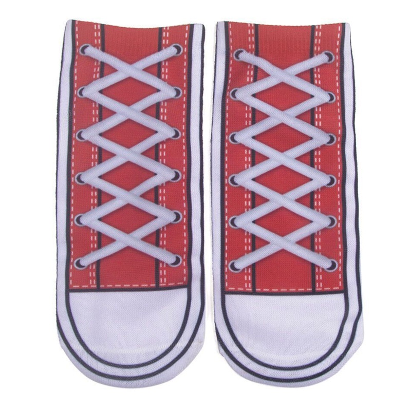 Xixi Đôi Vớ Thuyền In Hình 3D Sáng Tạo Cho Người Lớn