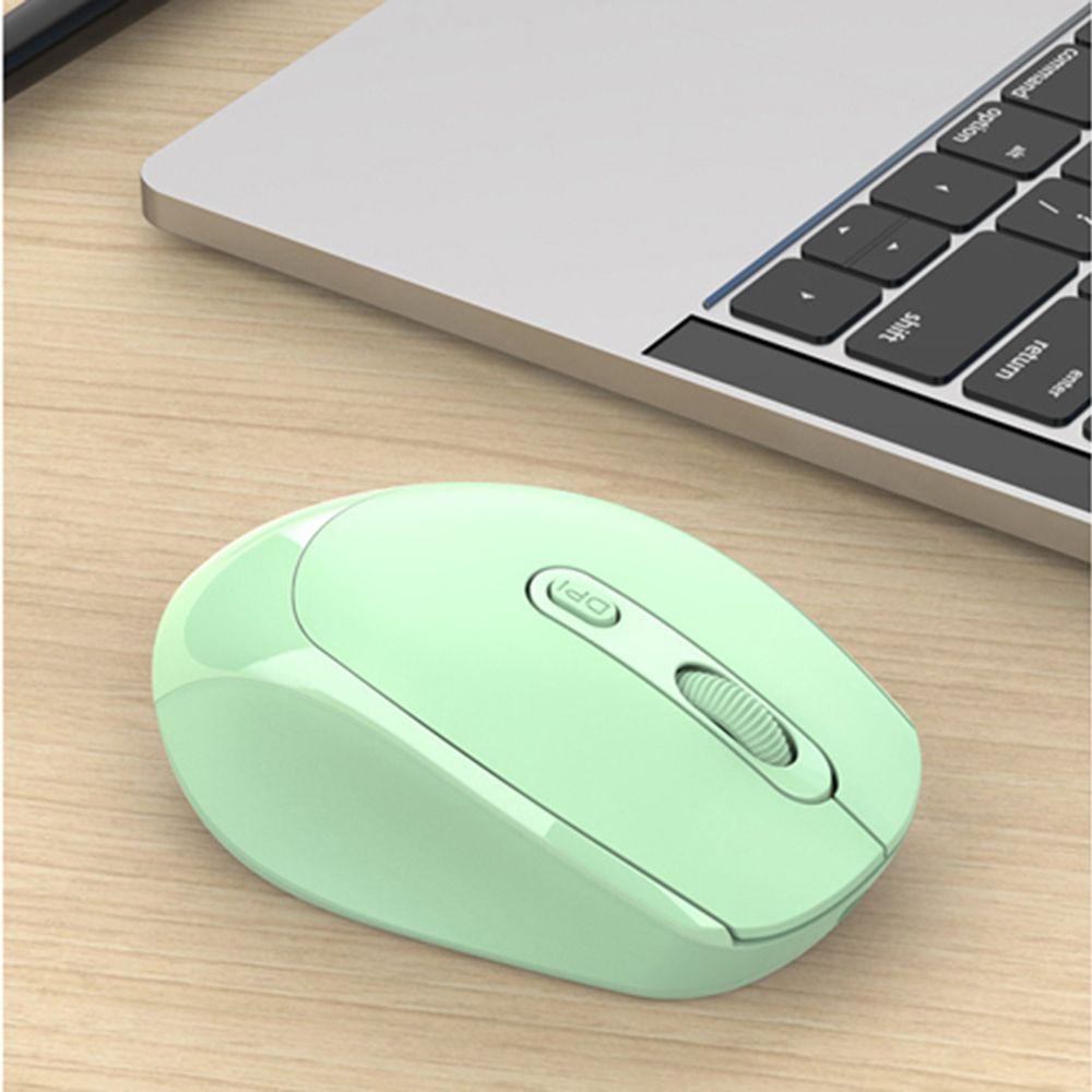 Chuột Không Dây QUINTON Màu Xanh Lá / Hồng Cho PC Laptop