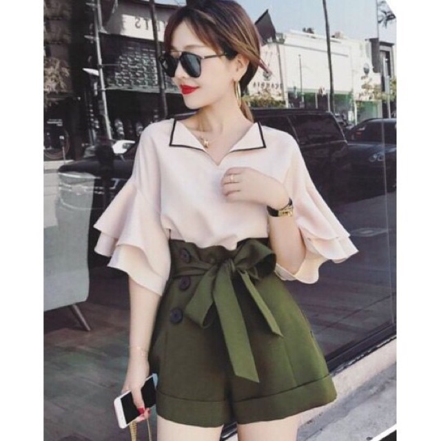 ÁO KIỂU CỔ BẺ ELLA ( FORM RỘNG) | BigBuy360 - bigbuy360.vn