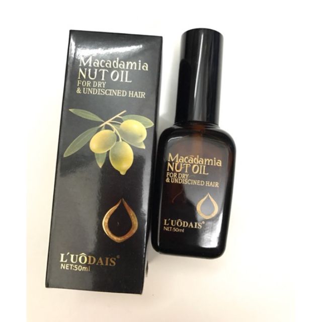 Tinh dầu bóng tóc Macadamia Nut Oil giá rẻ, serum dưỡng tóc Loudais 50ml - Hair Care Q4