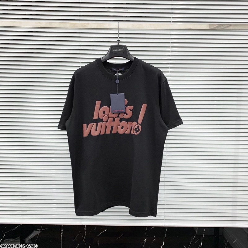 Áo phông nam LV in hình gấu Dập Nổi - Áo phông nam cao cấp SPF