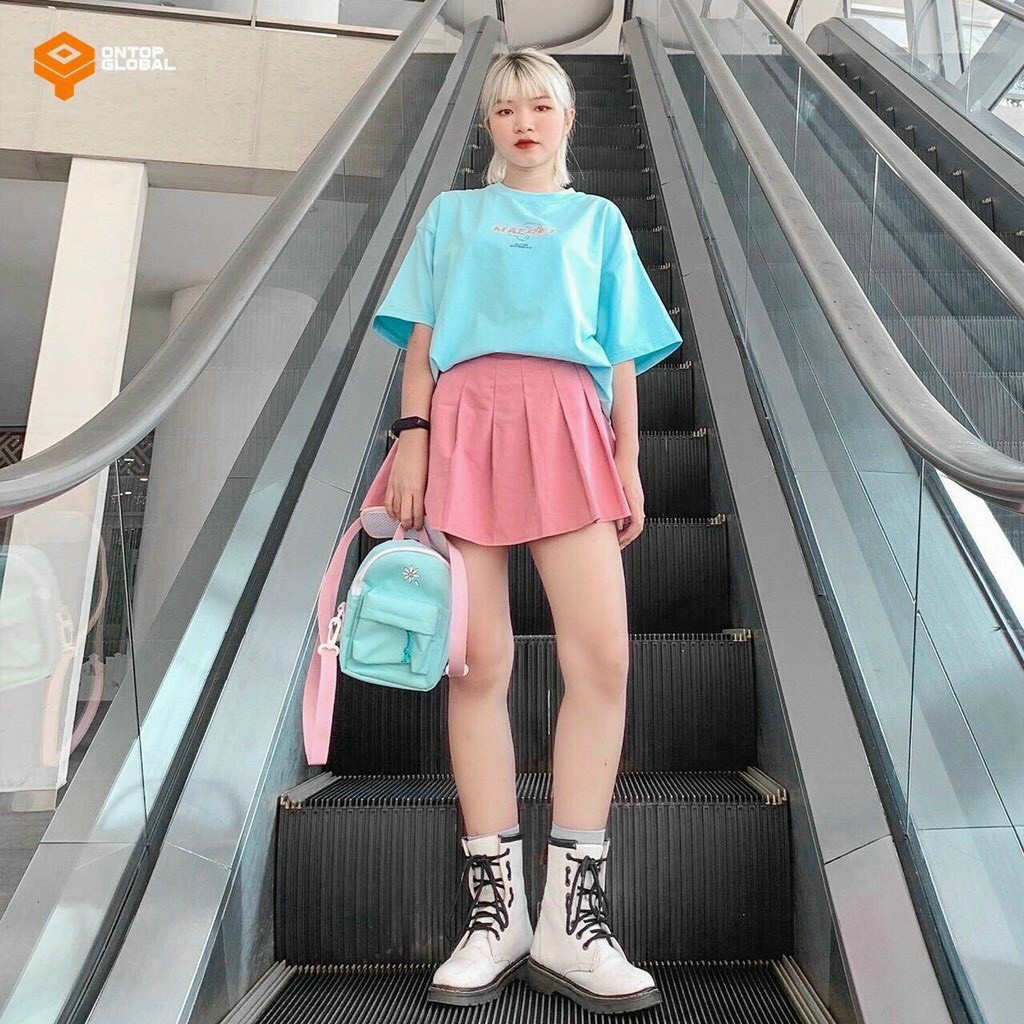 Áo phông form rộng tay lỡ unisex - Áo thun hình chú mèo và cục phô mai in siêu chất - Sỉ áo thun số lượng lớn