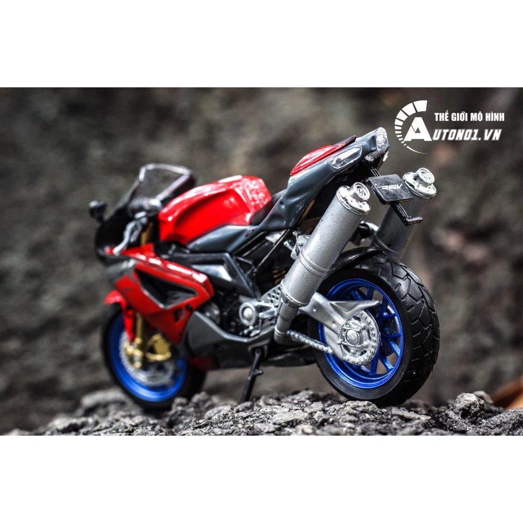 MÔ HÌNH APRILIA RSV 1000R 1:18 WELLY 7025