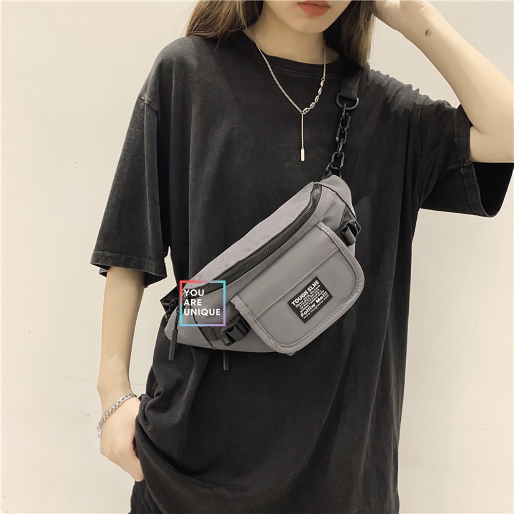 [MUA LIỀN TAY] Túi đeo hông UNISEX cho nam và nữ, phong cách thời trang, chống thấm nước, khoang túi rộng | BigBuy360 - bigbuy360.vn