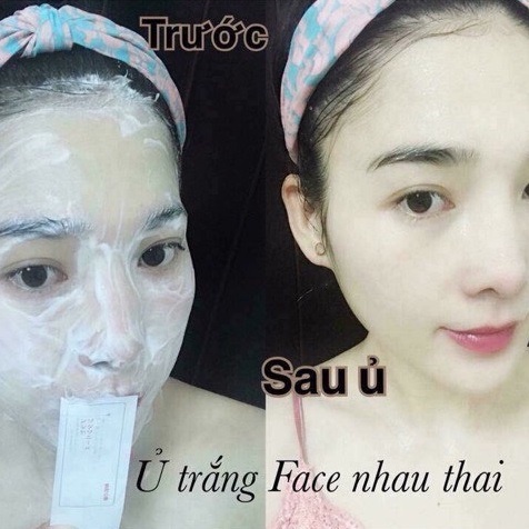 Mặt nạ ủ trắng nhau thai chống lão hóa Rwine Beauty Nhật Bản