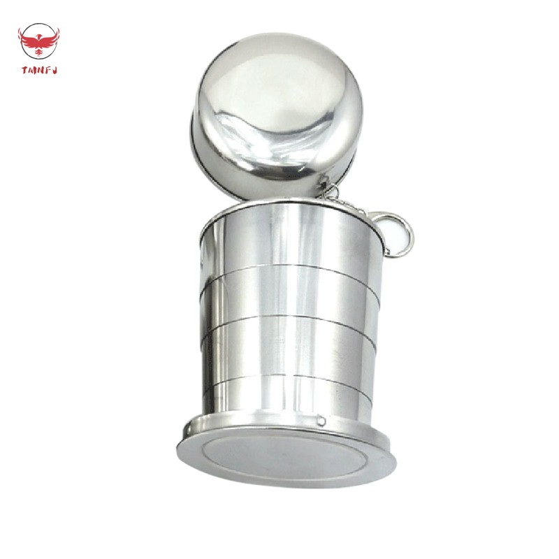 Cốc Nước Bằng Thép Không Gỉ Có Thể Thu Gọn Tiện Dụng