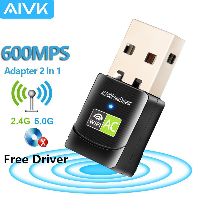 USB Thu Sóng Wifi 5G Băng Tần Kép 600mbps | BigBuy360 - bigbuy360.vn