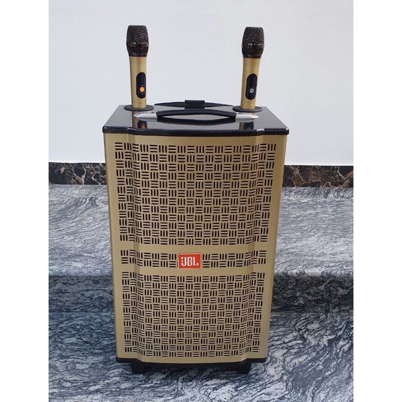 Loa kéo JBL 1508, Bass 40 - Tặng kèm 2 Micro ko dây - Kèm video, hình ảnh thực tế - Bảo hành 06 tháng
