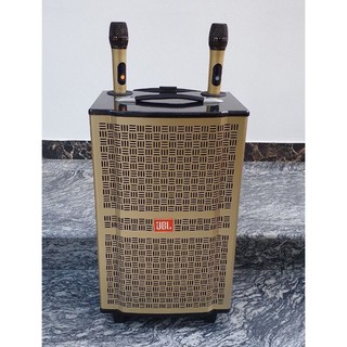 Loa kéo JBL 1508, Bass 40 - Tặng kèm 2 Micro ko dây - Kèm video, hình ảnh thực tế - Bảo hành 06 tháng