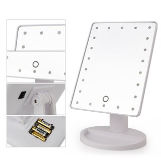 GƯƠNG ĐÈN LED 16 XOAY 180 ĐỘ