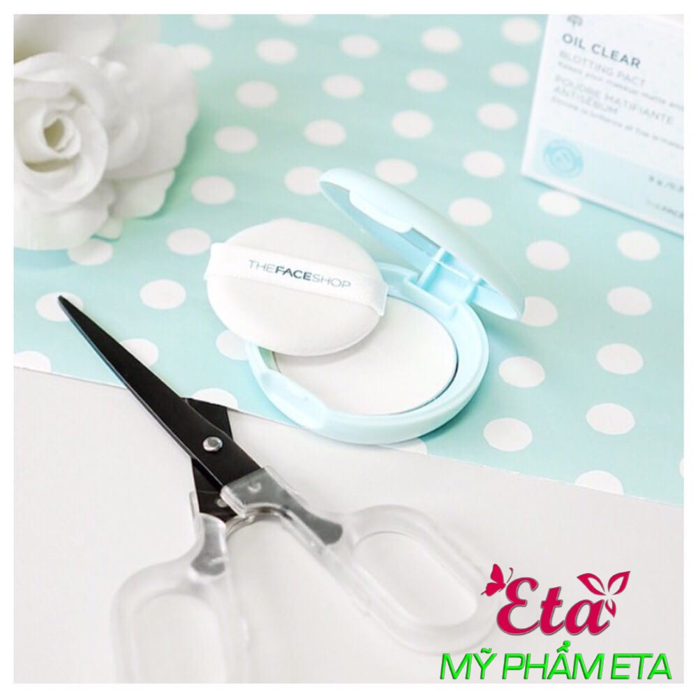 Phấn phủ nén kiềm dầu TFS Oil Clear Pact SPF30/PA++ The Face Shop | BigBuy360 - bigbuy360.vn