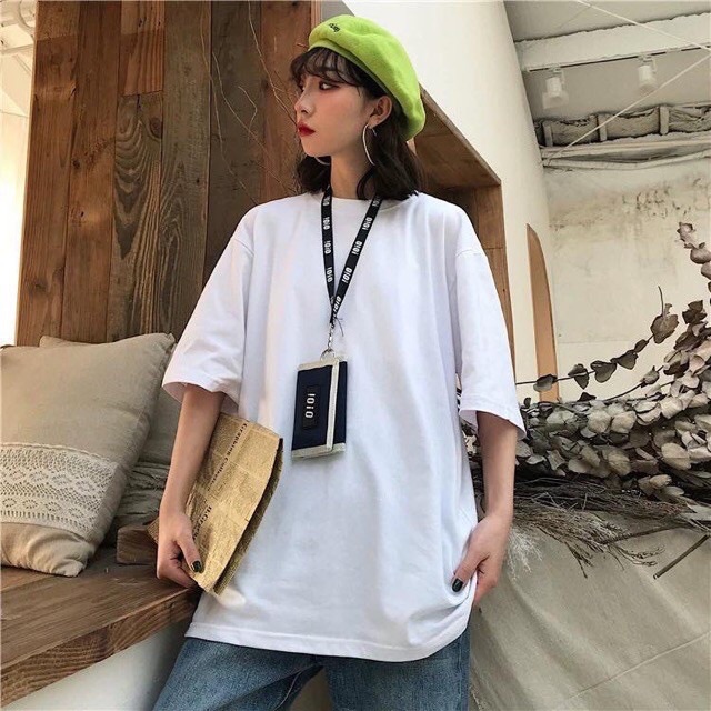 Áo thun nam cổ tròn dáng unisex tay ngắn Basic Tee phông trơn nam nữ | BigBuy360 - bigbuy360.vn