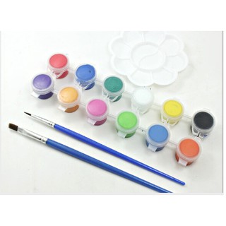 Bộ 12 màu sơn acrylic mini