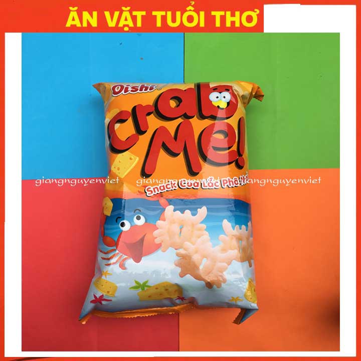 Bim bim Snack Oishi cua lắc phô mai phomai pho mai 75g