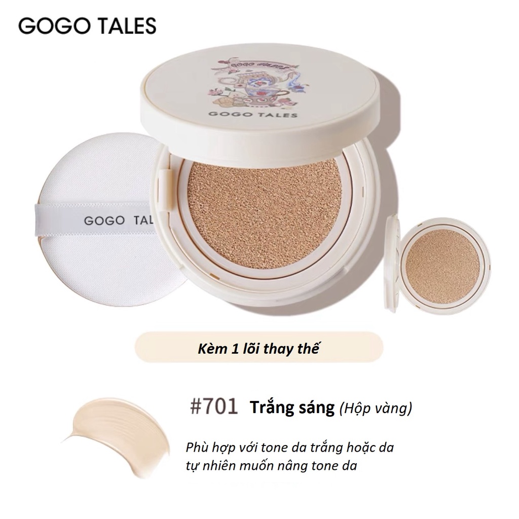 [GOGOTALES] Phấn nước Cushion Gogotales Bright Flawless Air kèm lõi thay thế (GT277)