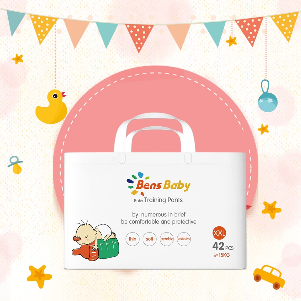 [Hà Nội] Tã Bỉm Bensbaby quần Size M52/L50/XL46/XXL42