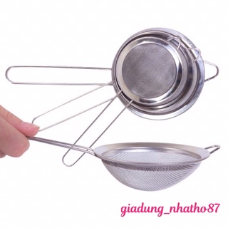 Rây Lọc Trà, Thức Thức Ăn, Lọc Trái Cây, Lọc Cua Inox Đủ Zize