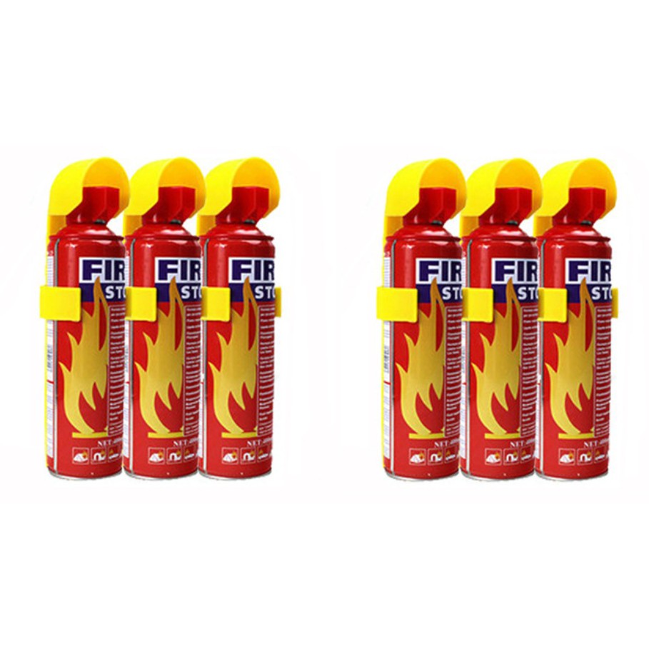 BÌNH CỨU HỎA CHỮA CHÁY MINI CHO Ô TÔ, XE HƠI, XE MÁY FIRE STOP 500ML