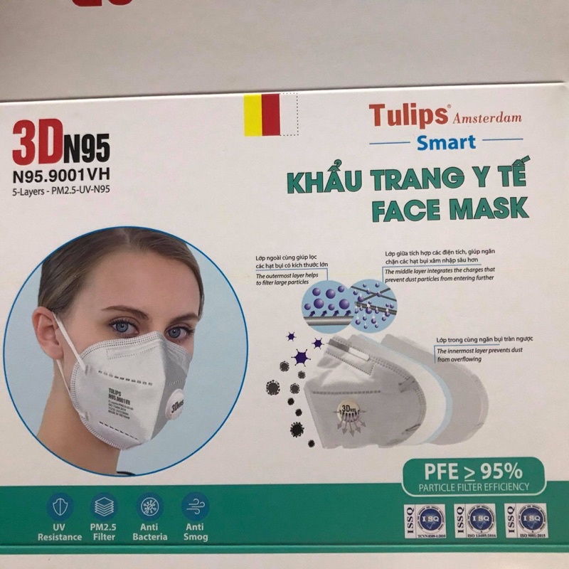 Khẩu Trang 3D-N95.9001VH | BigBuy360 - bigbuy360.vn