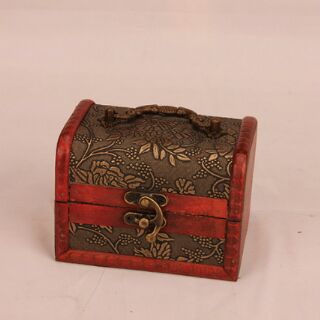 Hộp gỗ cổ trang, hàng thủ công 12*8*8