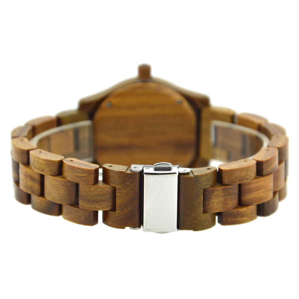 Đồng hồ nữ bằng gỗ đàn hương xanh mã 064AL bewell