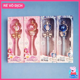 [TẶNG KÈM PIN] Gậy Phép Thuật Elsa đẹp lung linh, có đèn Led và âm thanh cho bé
